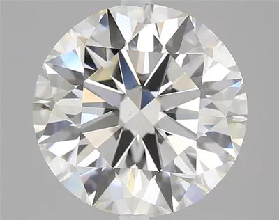 4.01ct J VS1 Rare Carat Ideal Cut Round Diamond