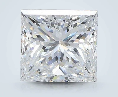 3.59ct F VS2 Very Good Cut Princess Diamond