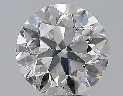 3.00ct H SI2 Excellent Cut Round Diamond