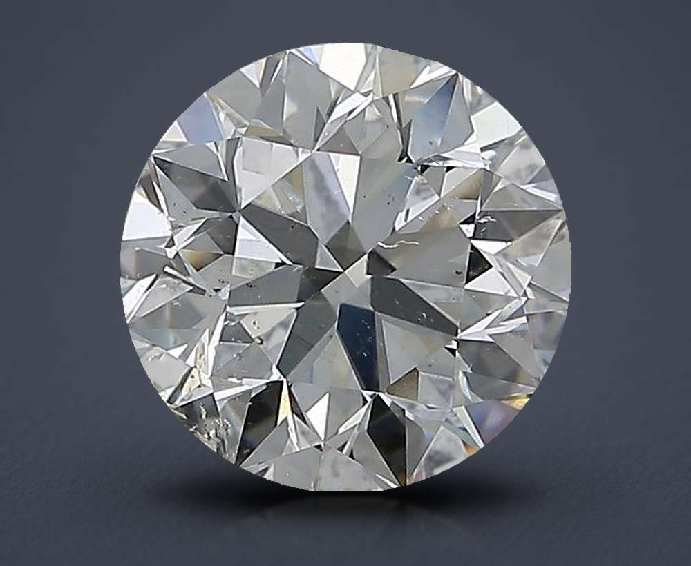 3.00ct H SI2 Excellent Cut Round Diamond