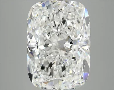 10.18ct F VVS2 Rare Carat Ideal Cut Cushion Lab Grown Diamond