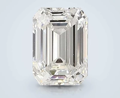 1.07ct F VS2 Very Good Cut Emerald Lab Grown Diamond