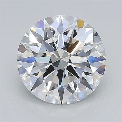 2.04ct D VS2 Rare Carat Ideal Cut Round Lab Grown Diamond