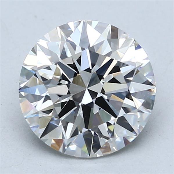 2.04ct F VVS2 Rare Carat Ideal Cut Round Lab Grown Diamond