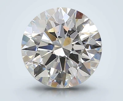 3.00ct E VS1 Rare Carat Ideal Cut Round Lab Grown Diamond