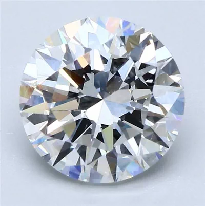 3.01ct F SI2 Excellent Cut Round Diamond