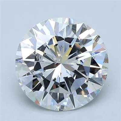 3.03ct G SI1 Very Good Cut Round Diamond