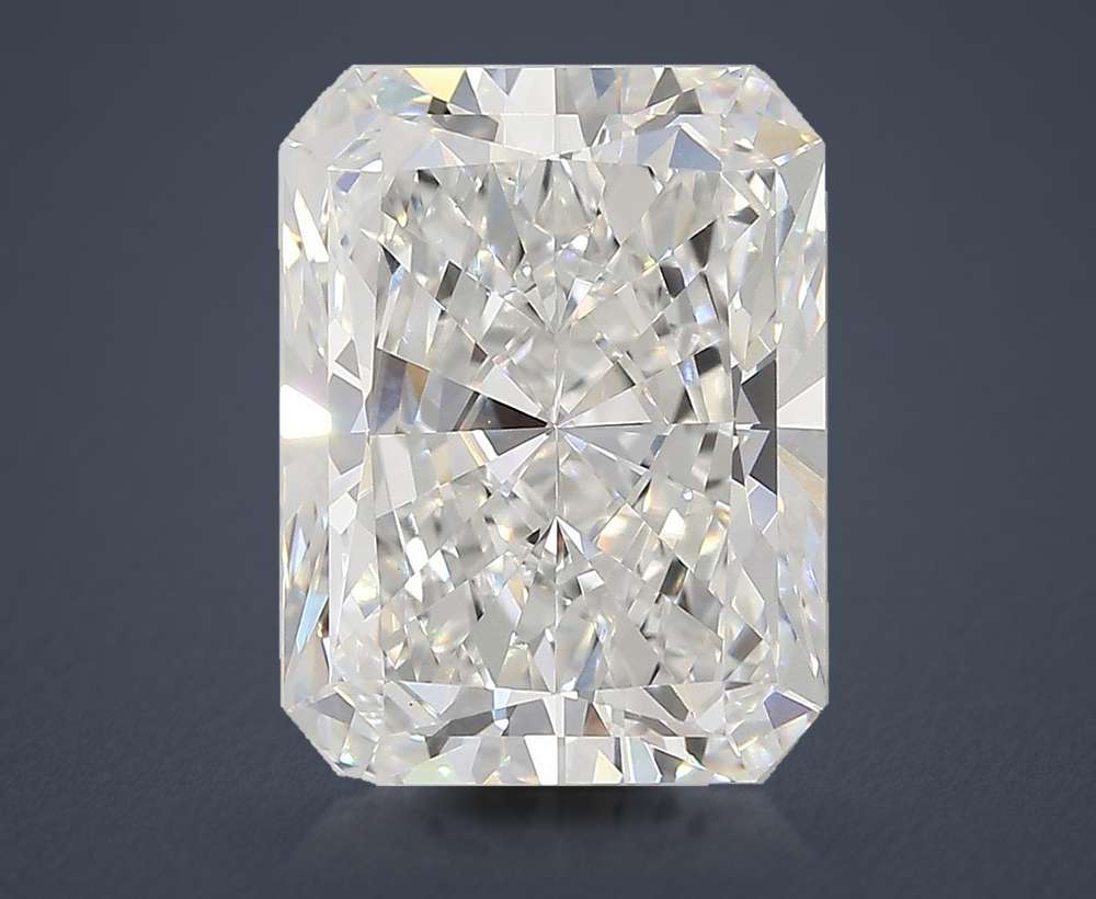 7.05ct E VVS2 Rare Carat Ideal Cut Radiant Lab Grown Diamond