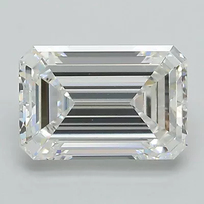 1.89ct E VS1 Rare Carat Ideal Cut Emerald Lab Grown Diamond