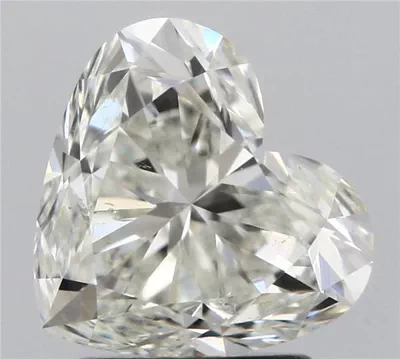 2.30ct H SI1 Rare Carat Ideal Cut Heart Diamond