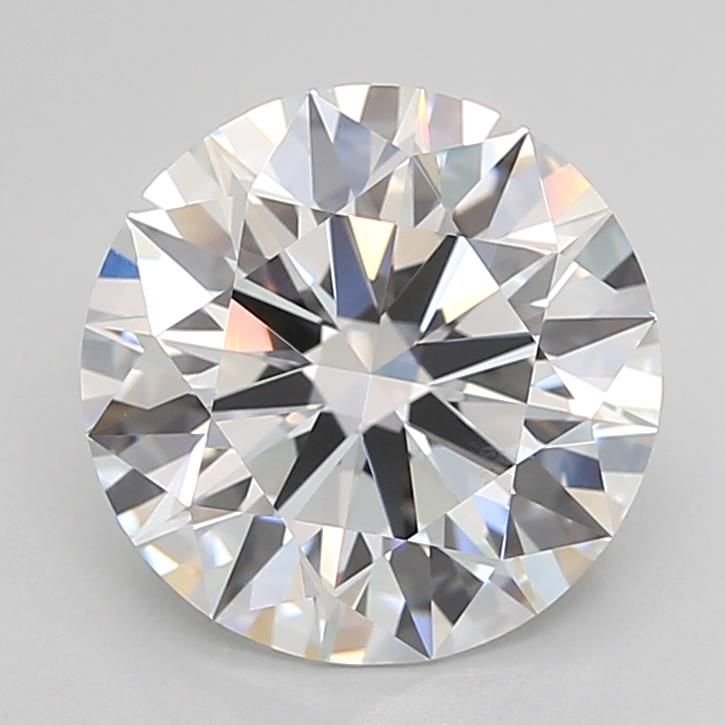 3.43ct D IF Rare Carat Ideal Cut Round Lab Grown Diamond