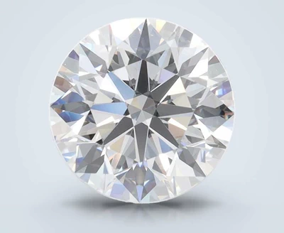 3.26ct D VVS2 Rare Carat Ideal Cut Round Lab Grown Diamond