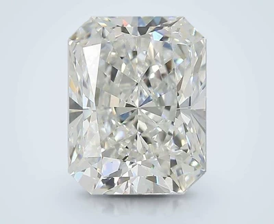 4.17ct E VVS2 Very Good Cut Radiant Lab Grown Diamond