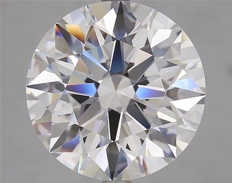 7.52ct D FL Rare Carat Ideal Cut Round Lab Grown Diamond