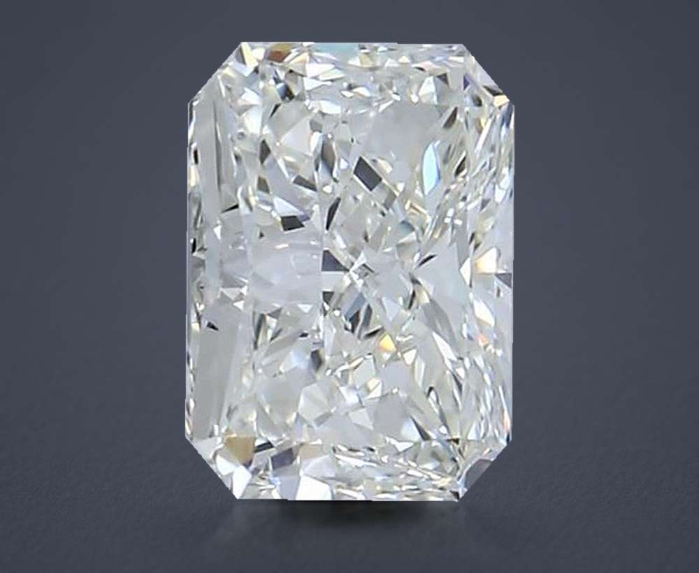 2.07ct I VS1 Rare Carat Ideal Cut Radiant Diamond