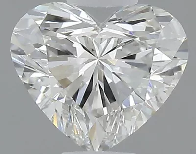 0.52ct H VS2 Rare Carat Ideal Cut Heart Diamond