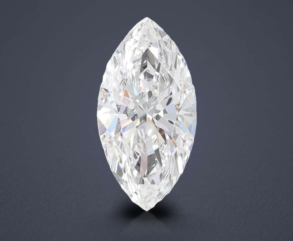 1.09ct D VVS1 Rare Carat Ideal Cut Marquise Lab Grown Diamond
