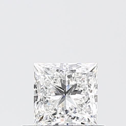 0.55ct D VVS2 Rare Carat Ideal Cut Princess Lab Grown Diamond