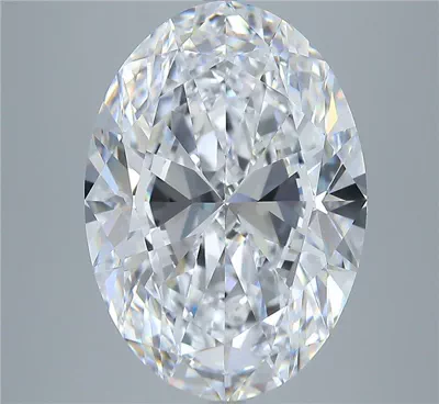 9.01ct D VS1 Rare Carat Ideal Cut Oval Diamond