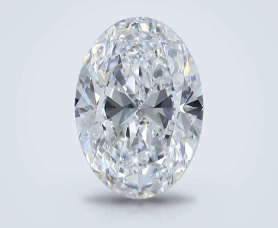 9.01ct D VS1 Rare Carat Ideal Cut Oval Diamond
