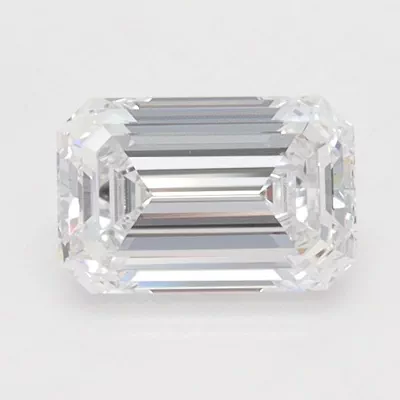 1.02ct D VVS1 Rare Carat Ideal Cut Emerald Lab Grown Diamond