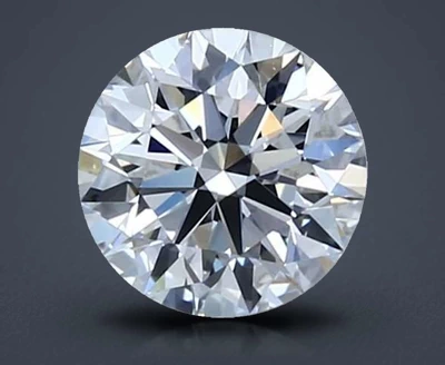 1.11ct F VVS2 Rare Carat Ideal Cut Round Diamond