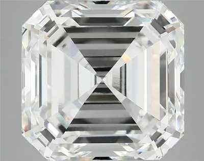 7.12ct E VVS2 Excellent Cut Asscher Lab Grown Diamond