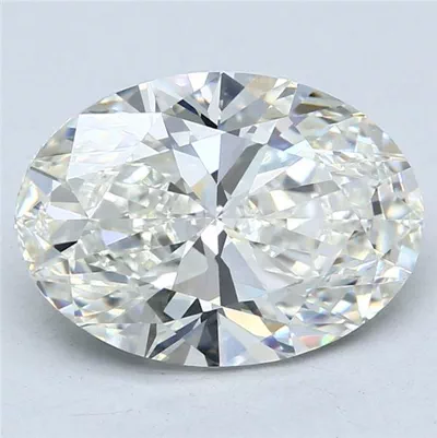 4.51ct H VVS2 Rare Carat Ideal Cut Oval Lab Grown Diamond