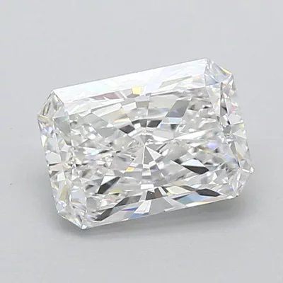 2.15ct D VVS1 Rare Carat Ideal Cut Radiant Lab Grown Diamond