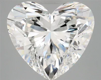 6.29ct E VVS2 Rare Carat Ideal Cut Heart Lab Grown Diamond