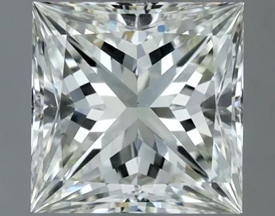 1.51ct J VVS2 Rare Carat Ideal Cut Princess Diamond