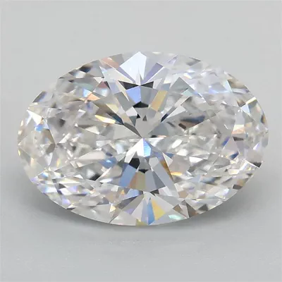2.07ct E VVS2 Rare Carat Ideal Cut Oval Lab Grown Diamond