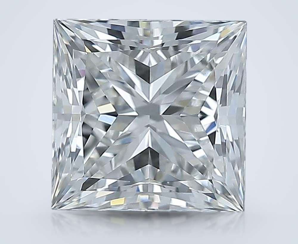 2.04ct J VS2 Rare Carat Ideal Cut Princess Diamond