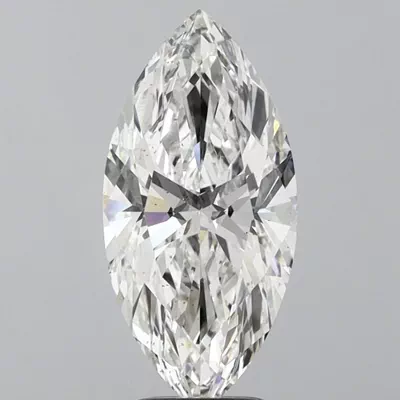 4.02ct G SI1 Rare Carat Ideal Cut Marquise Lab Grown Diamond