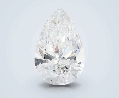 3.07ct E VS1 Rare Carat Ideal Cut Pear Lab Grown Diamond