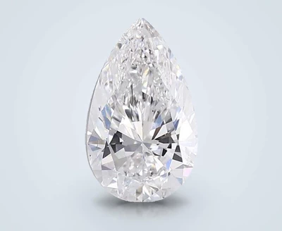 0.95ct D VS2 Very Good Cut Pear Lab Grown Diamond