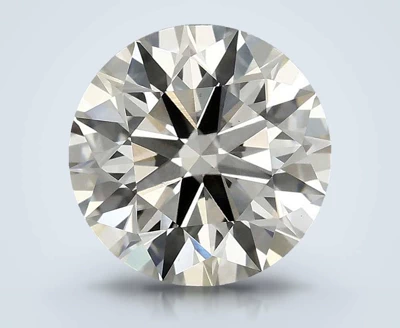 3.07ct H VS1 Rare Carat Ideal Cut Round Lab Grown Diamond