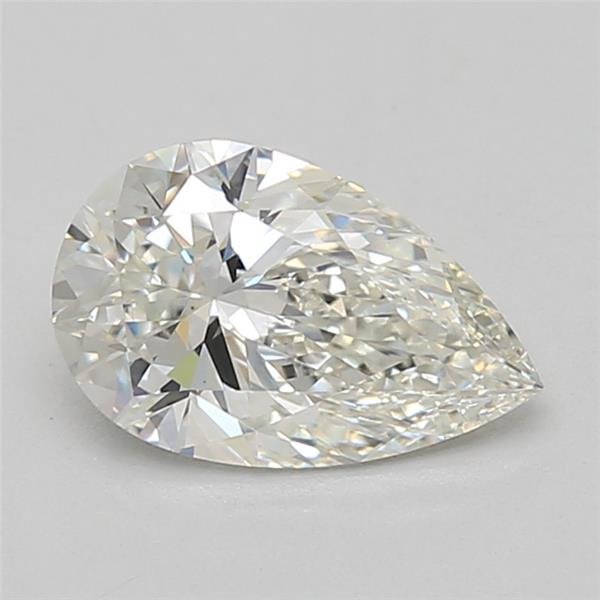 1.53ct H VVS2 Rare Carat Ideal Cut Pear Lab Grown Diamond