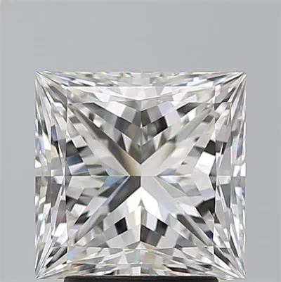 3.20ct H VVS2 Rare Carat Ideal Cut Princess Diamond