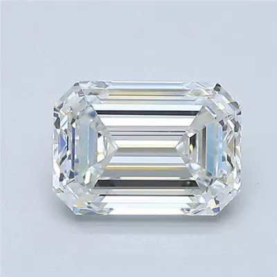 1.31ct G VVS1 Rare Carat Ideal Cut Emerald Diamond