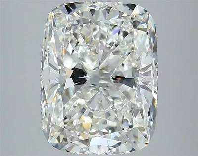 5.20ct I VVS2 Rare Carat Ideal Cut Cushion Diamond
