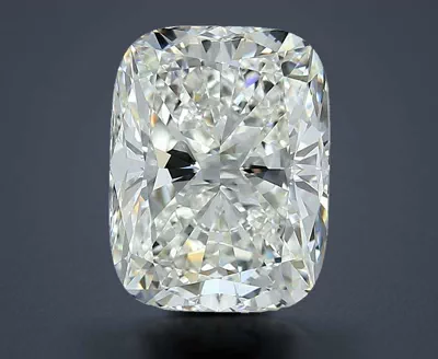 5.20ct I VVS2 Rare Carat Ideal Cut Cushion Diamond