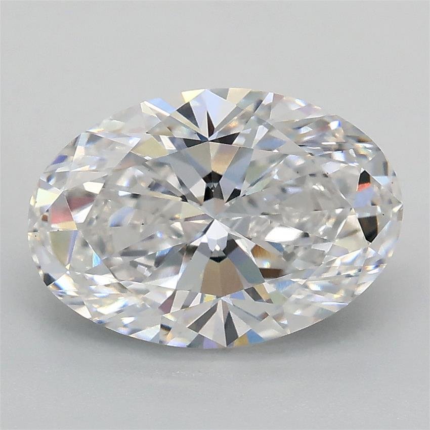 2.08ct D VS1 Rare Carat Ideal Cut Oval Lab Grown Diamond
