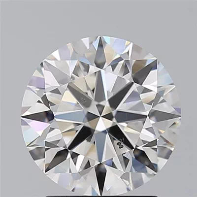 2.27ct G SI1 Rare Carat Ideal Cut Round Diamond