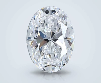 2.50ct D VS2 Rare Carat Ideal Cut Oval Diamond