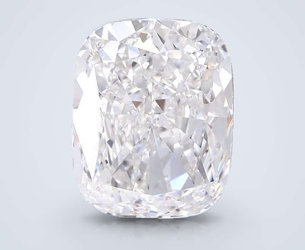 10.08ct E VS1 Rare Carat Ideal Cut Cushion Lab Grown Diamond