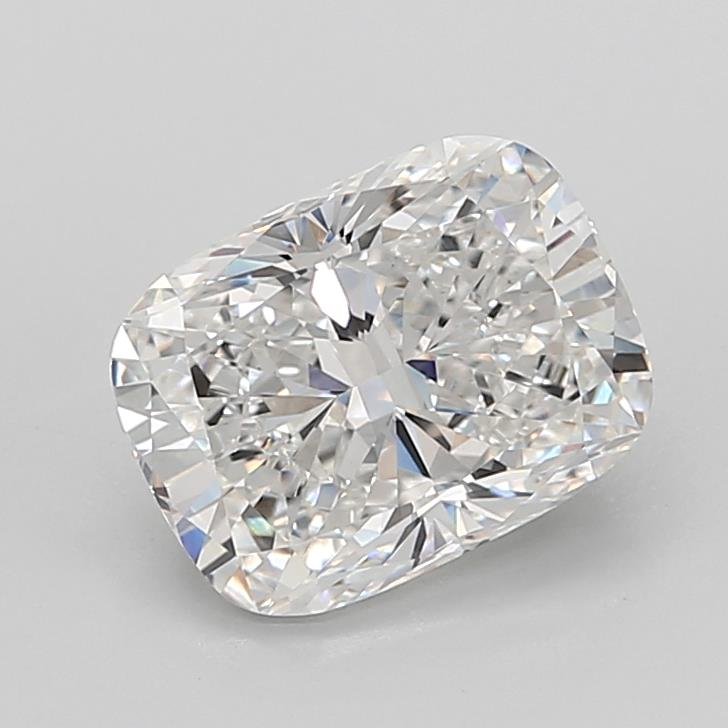 4.05ct F VVS2 Very Good Cut Cushion Lab Grown Diamond