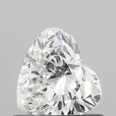 0.60ct H SI1 Rare Carat Ideal Cut Heart Diamond