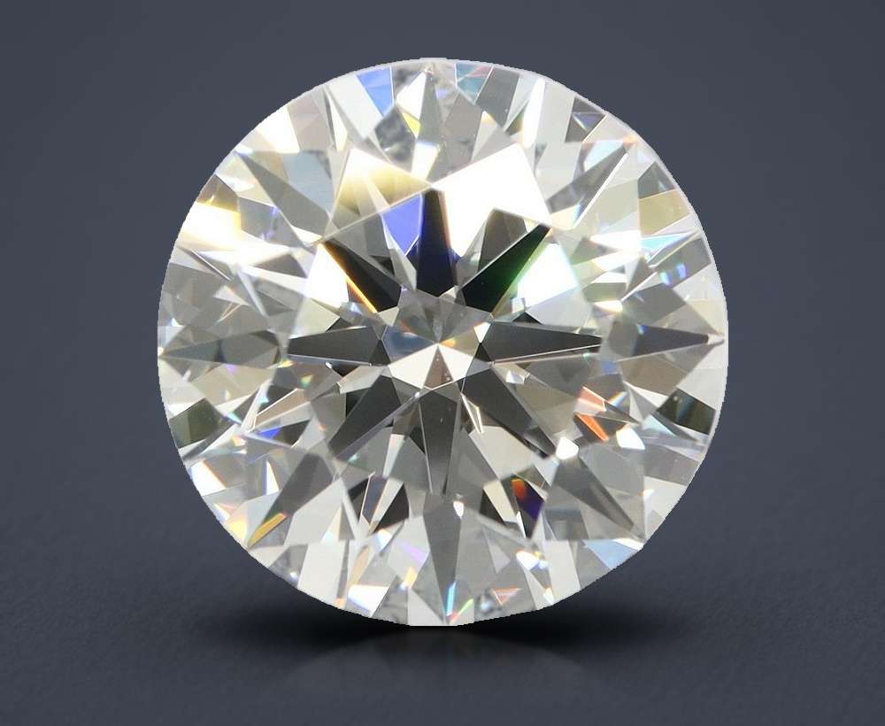 3.03ct E VVS1 Excellent Cut Round Lab Grown Diamond