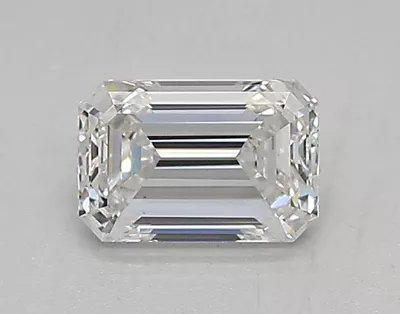 0.60ct D VS1 Rare Carat Ideal Cut Emerald Lab Grown Diamond